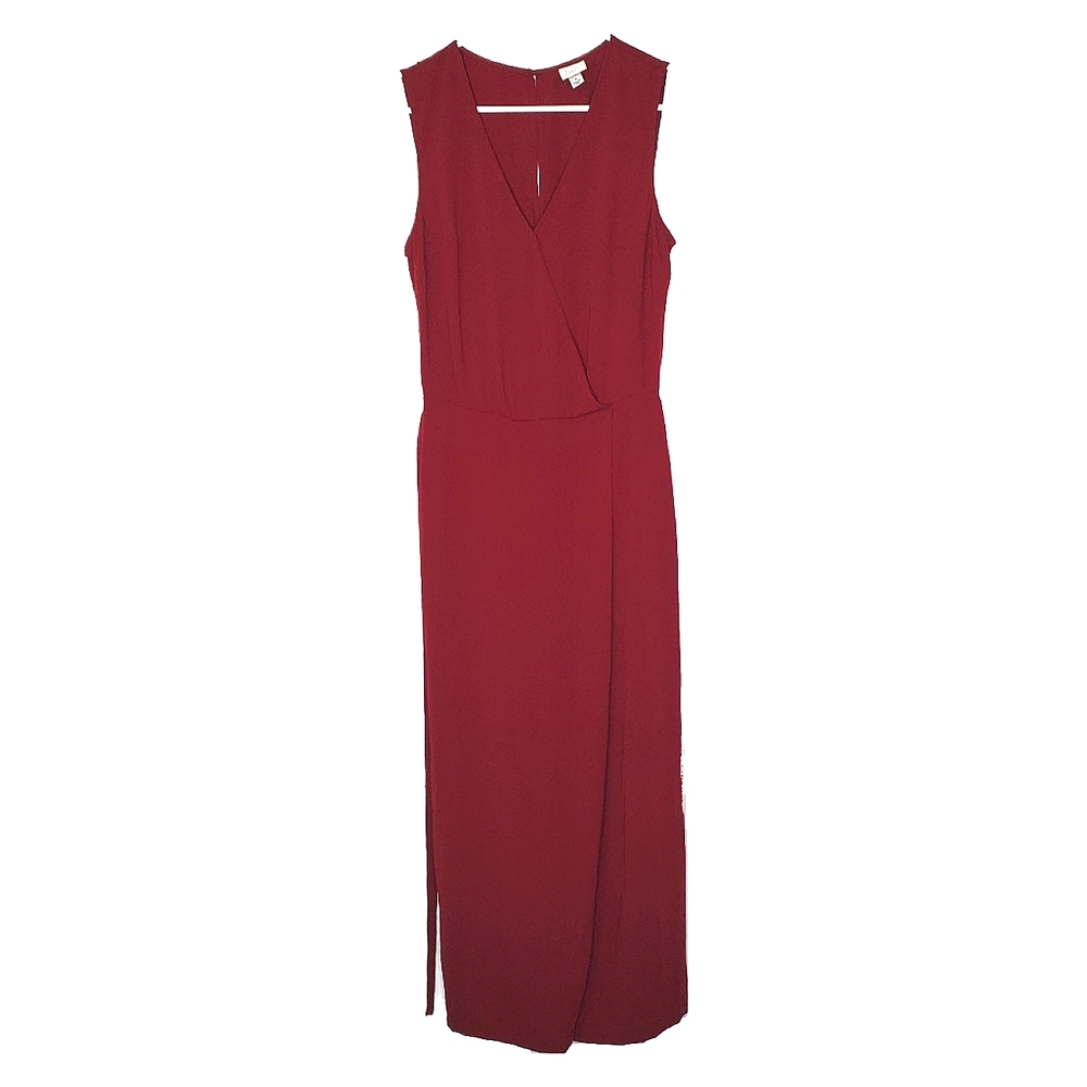 26) A • NEW DAY Garnet Sleeveless Wide Leg Jumpsuit Sz. S